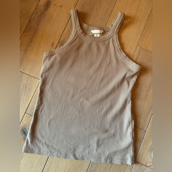 H&M Tank Beige Size US Large - Picture 1 of 1